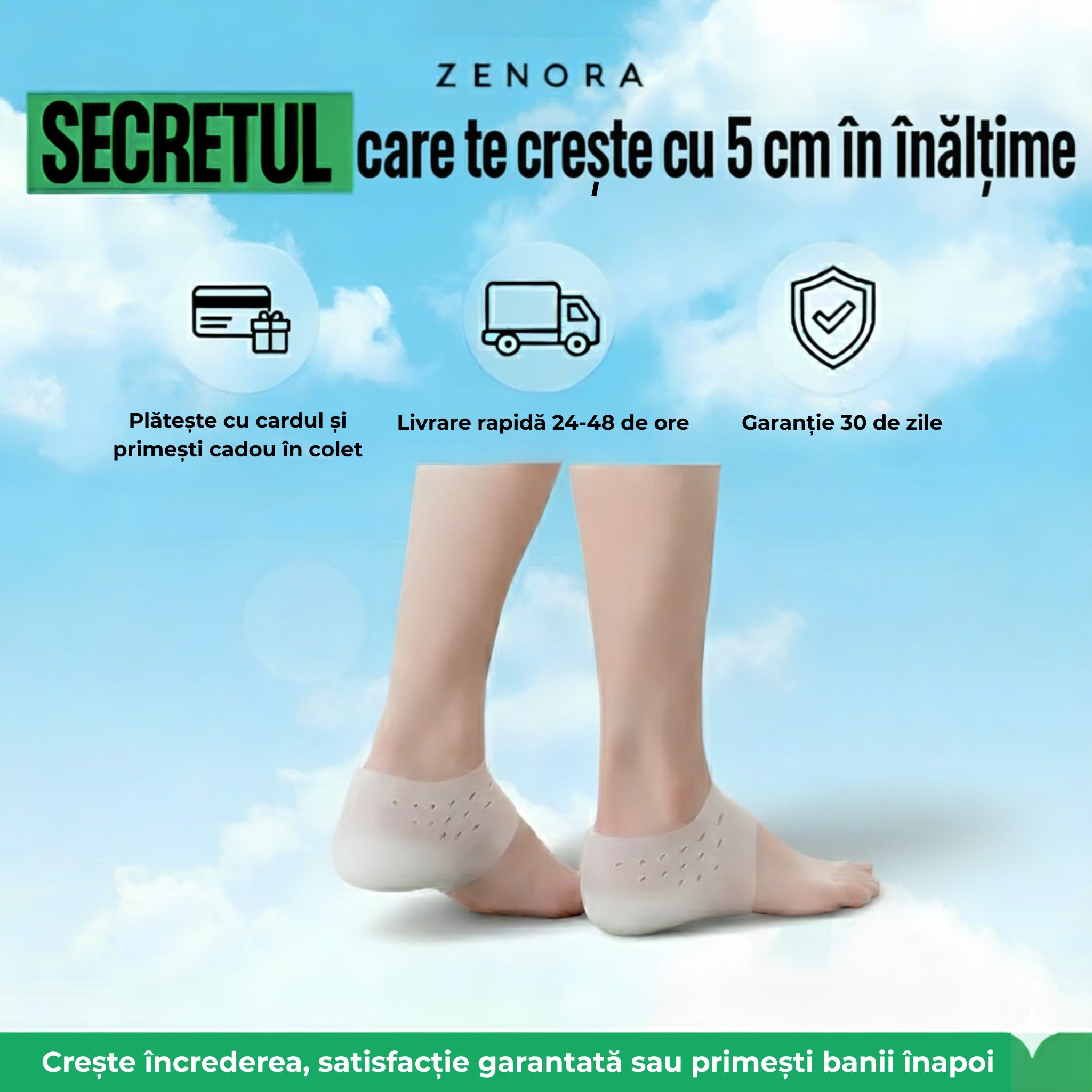 Set 2 Înălțătoare Ortopedice - Zenora