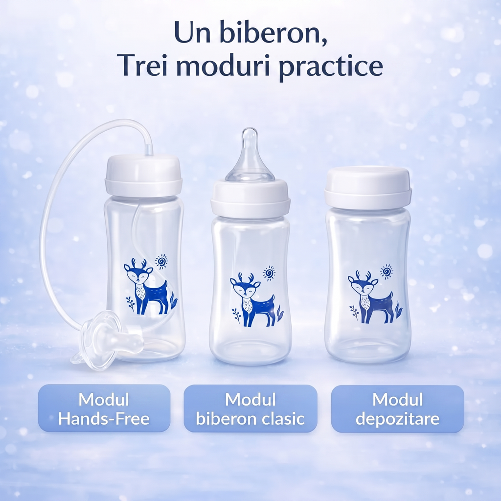 Biberon Anti-Colici Handsfree - Zenora