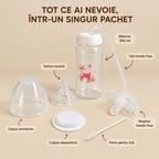 BIBERON ANTI COLICI 3 ÎN 1 – 300 ML